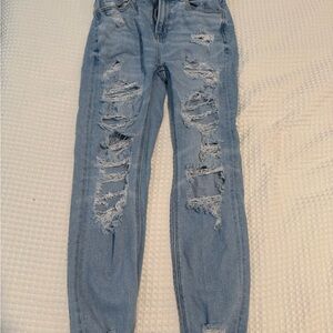 American Eagle Stretch Ripped Jeans
